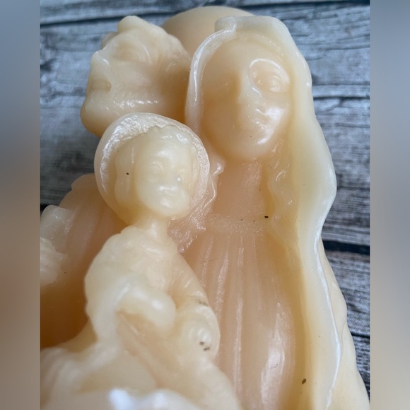 NEW. Religious scented candle - dimensional decoration, Holy Family - Picture 5 of 6